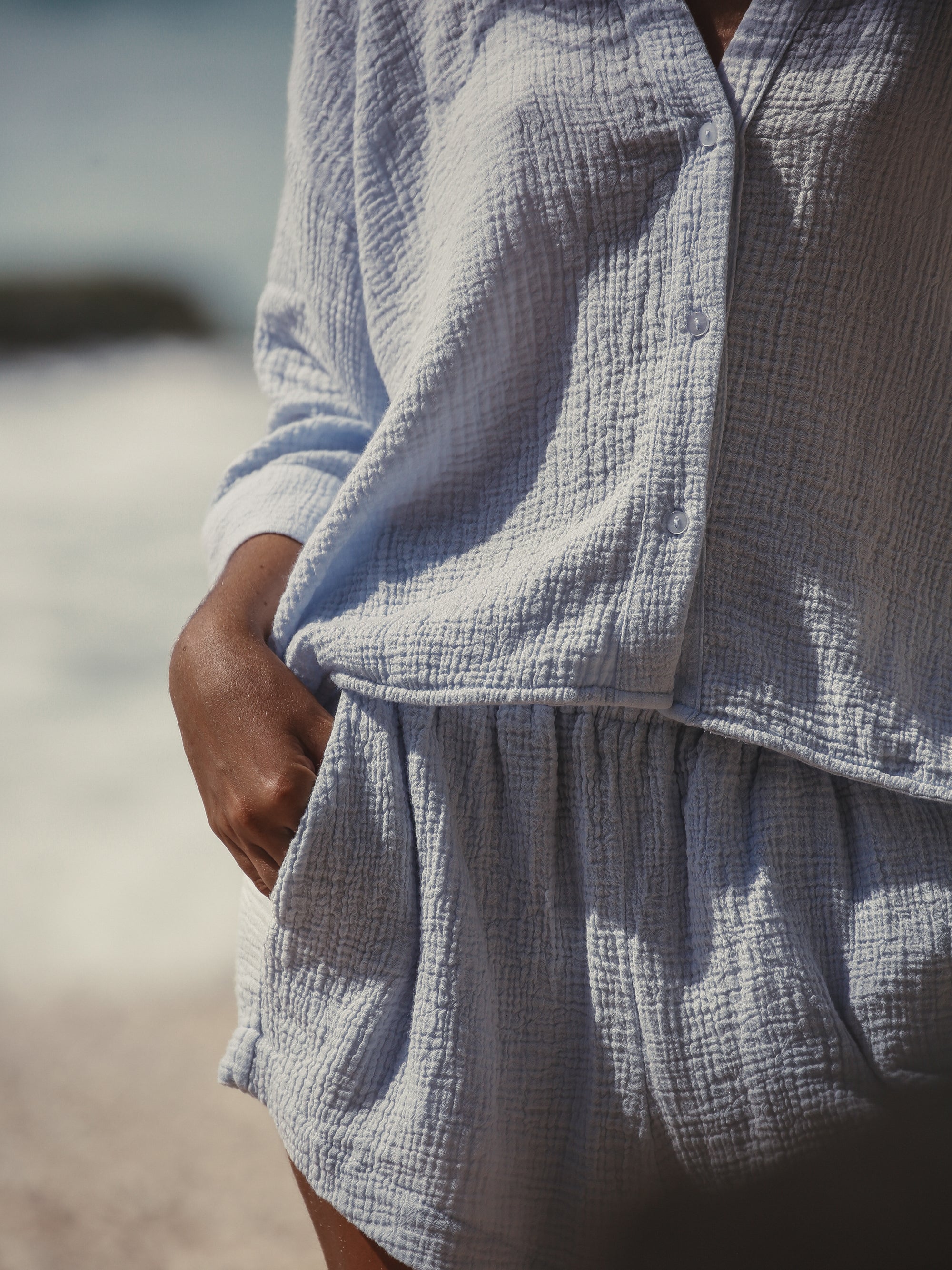 Echo Boy Shirt - Baby Blue