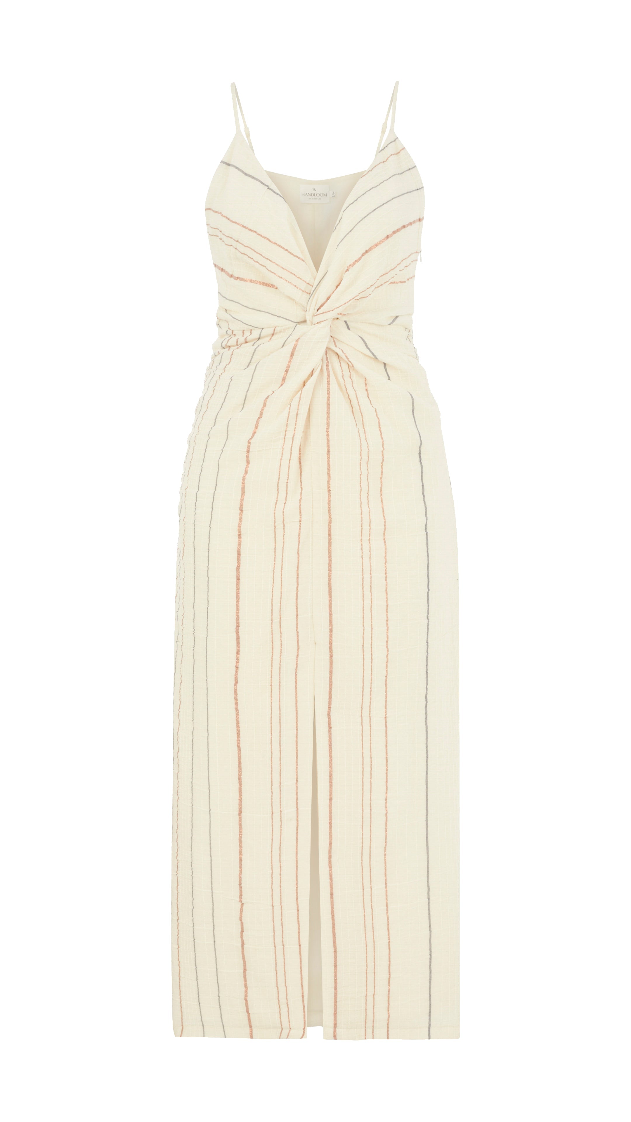 Celia Striped Dress - Natural